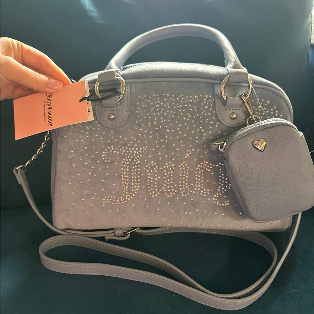 Juicy couture Viral Let it Shine  Rhinestone Bowler Bag